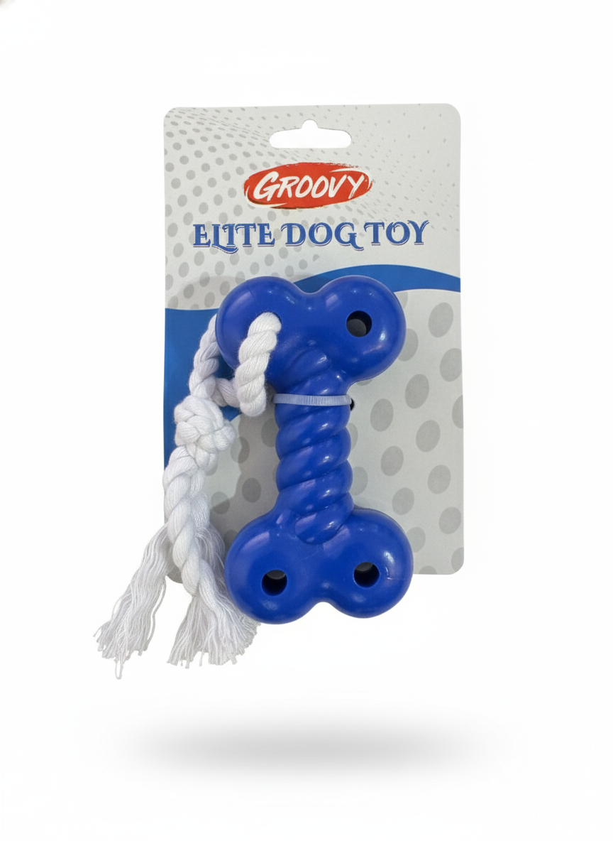 Groovy Elite Dog Toy Bone Small