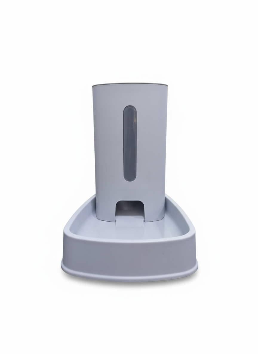 Automatic Food Dispenser for Cats and Small Dogs With Large Capacity.