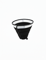 INKZOO Dog Cone Collar for After Surgery Soft Pet Recovery Black size L.