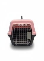 Travel Pet Box with Clips 51*23Cm Pink.