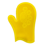 Pet Grooming silicon multi-function gloves.