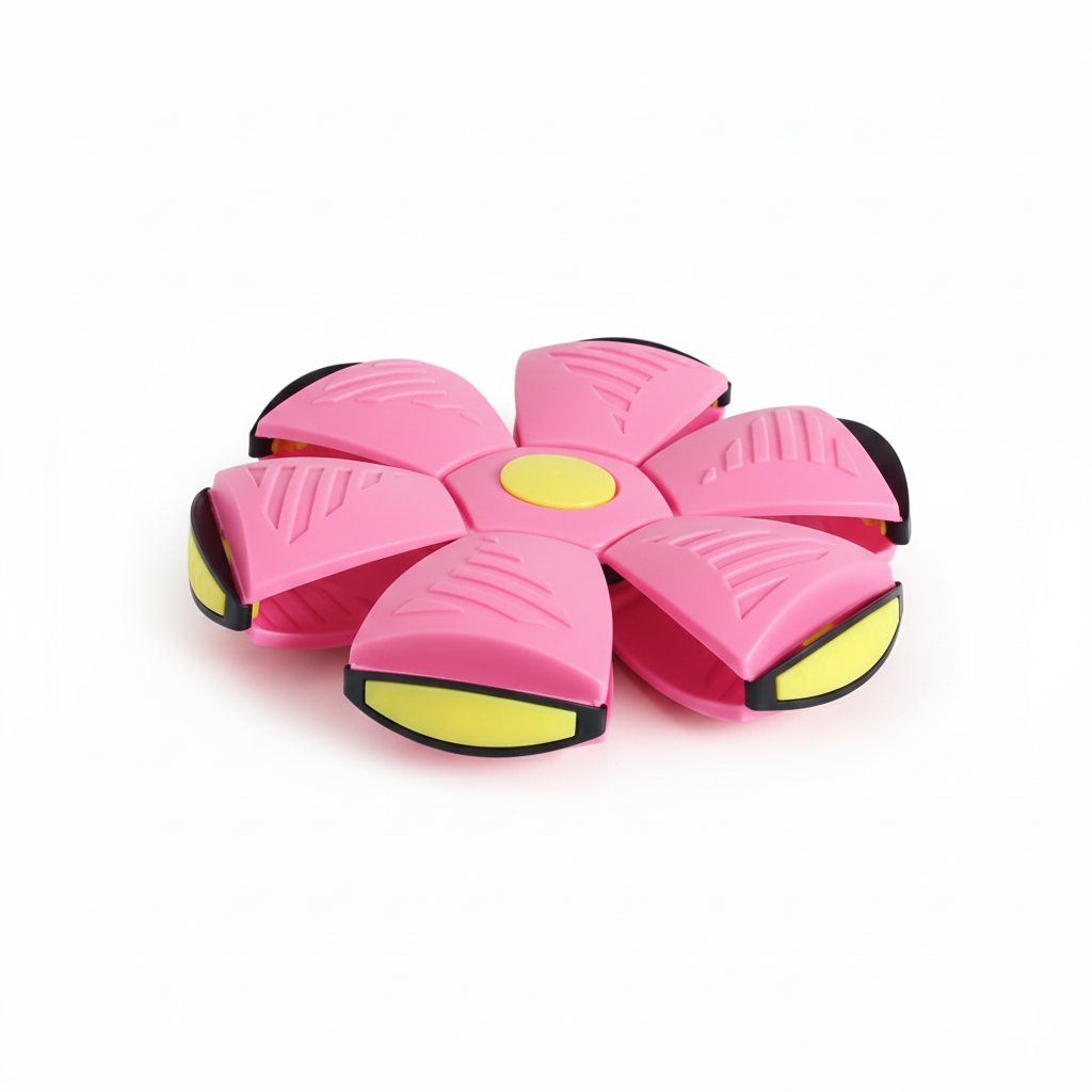 ELASTIC FLYING SAUCER BALL.