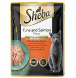 Sheba Premium Cat Food Tuna & Salmon 70g