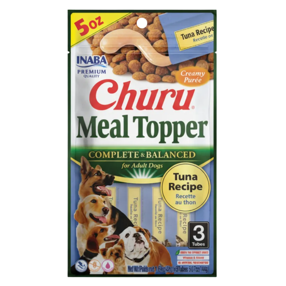 Churu Meal Topper Tuna Recipe For Dogs 3Tubes 144g.