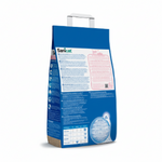 Blue bag of Sanicat cat food with text and branding on a white background