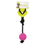 Nunbell Dog Ball Toy with Rope