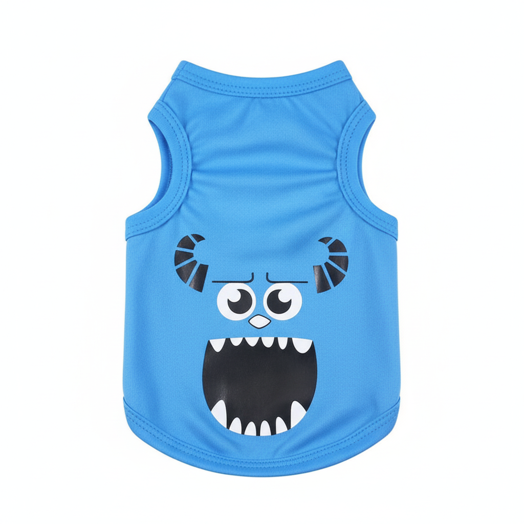 Dog Cloth Blue Monster