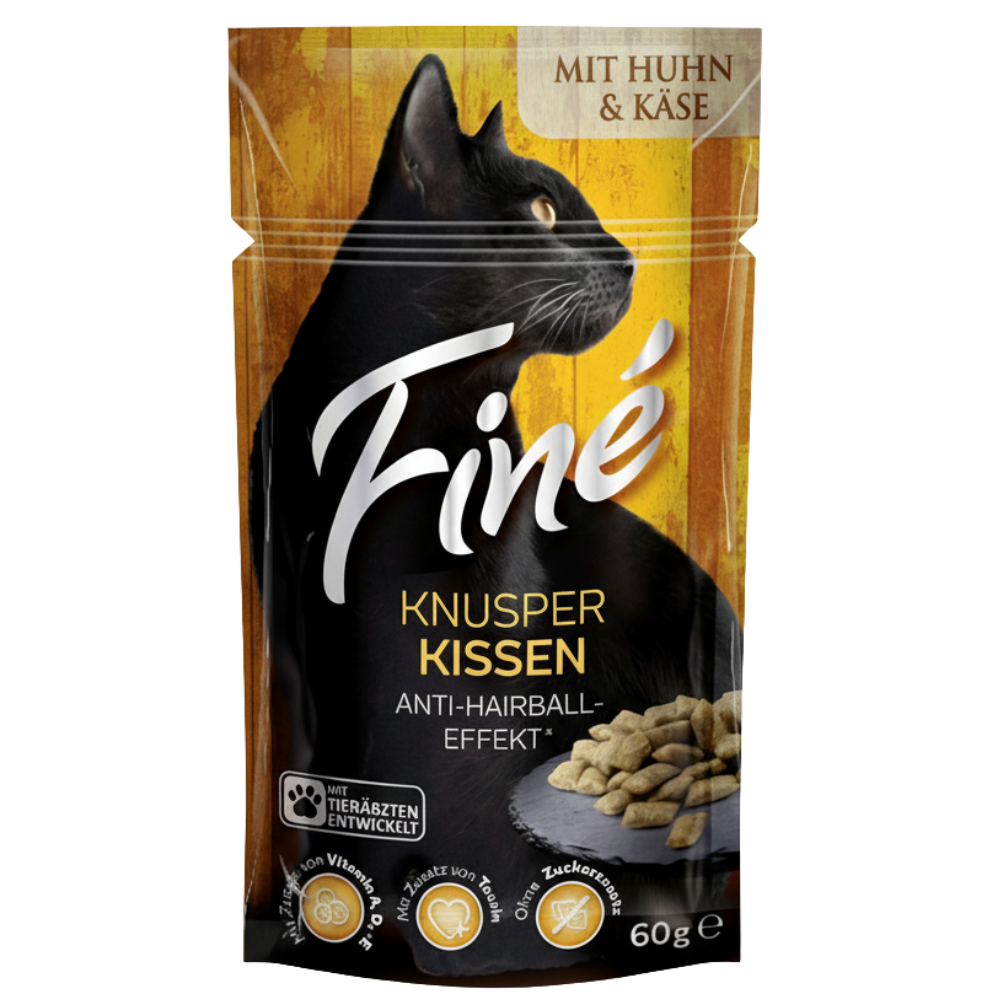 Fine Chicken & Cheese Cat Treats 60g.