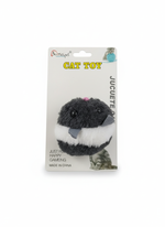 Vibrating Mouse Toy with Lace Mouse Shape Funny Mouse Toy for Cats.