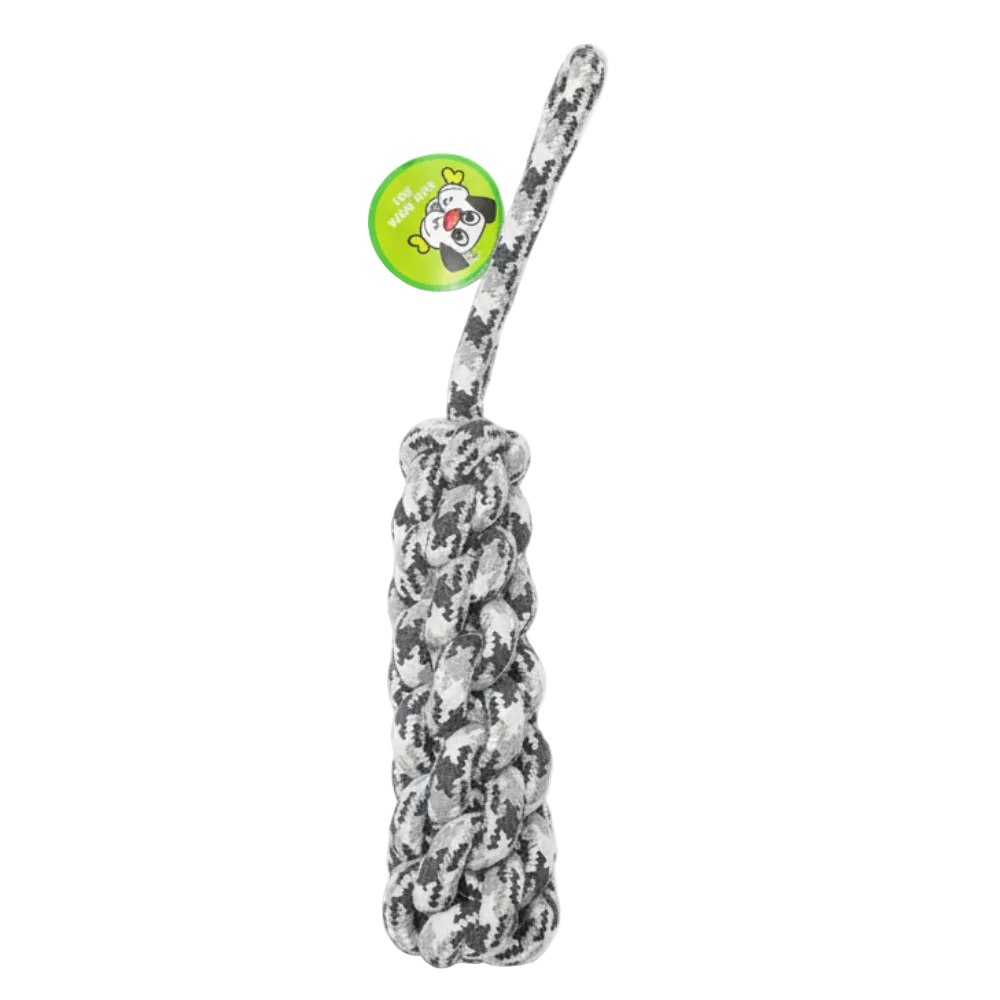 Dog Chew Rubber Ball Toy Dental Clean Teeth Healthy Treat Gum.