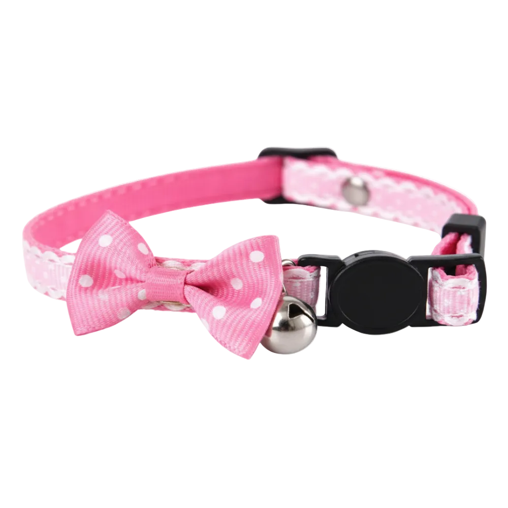 Naomi Cat Collar Pink.