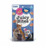 Juicy Bites Chicken and Tuna Flavors For Cat 3 Packs.