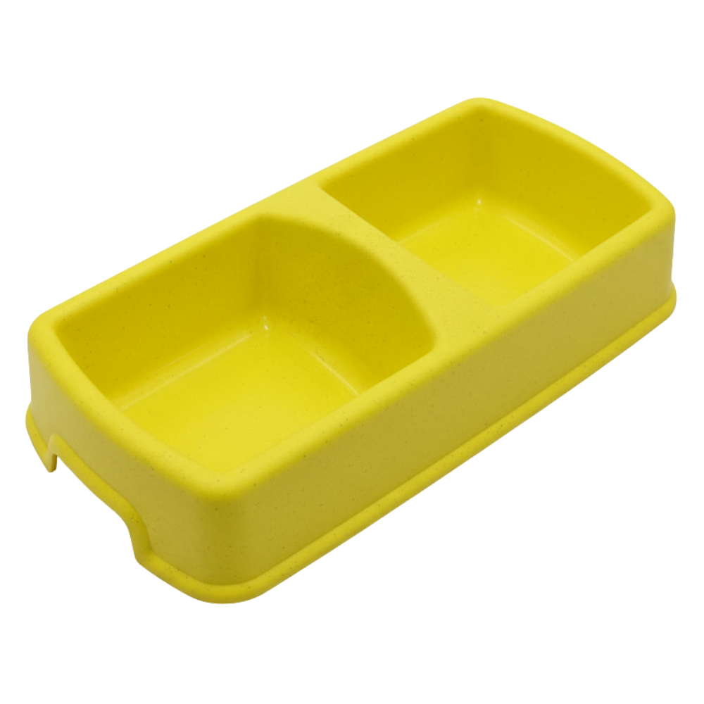 Plastic bowl for feeding dogs and cats Size Small.