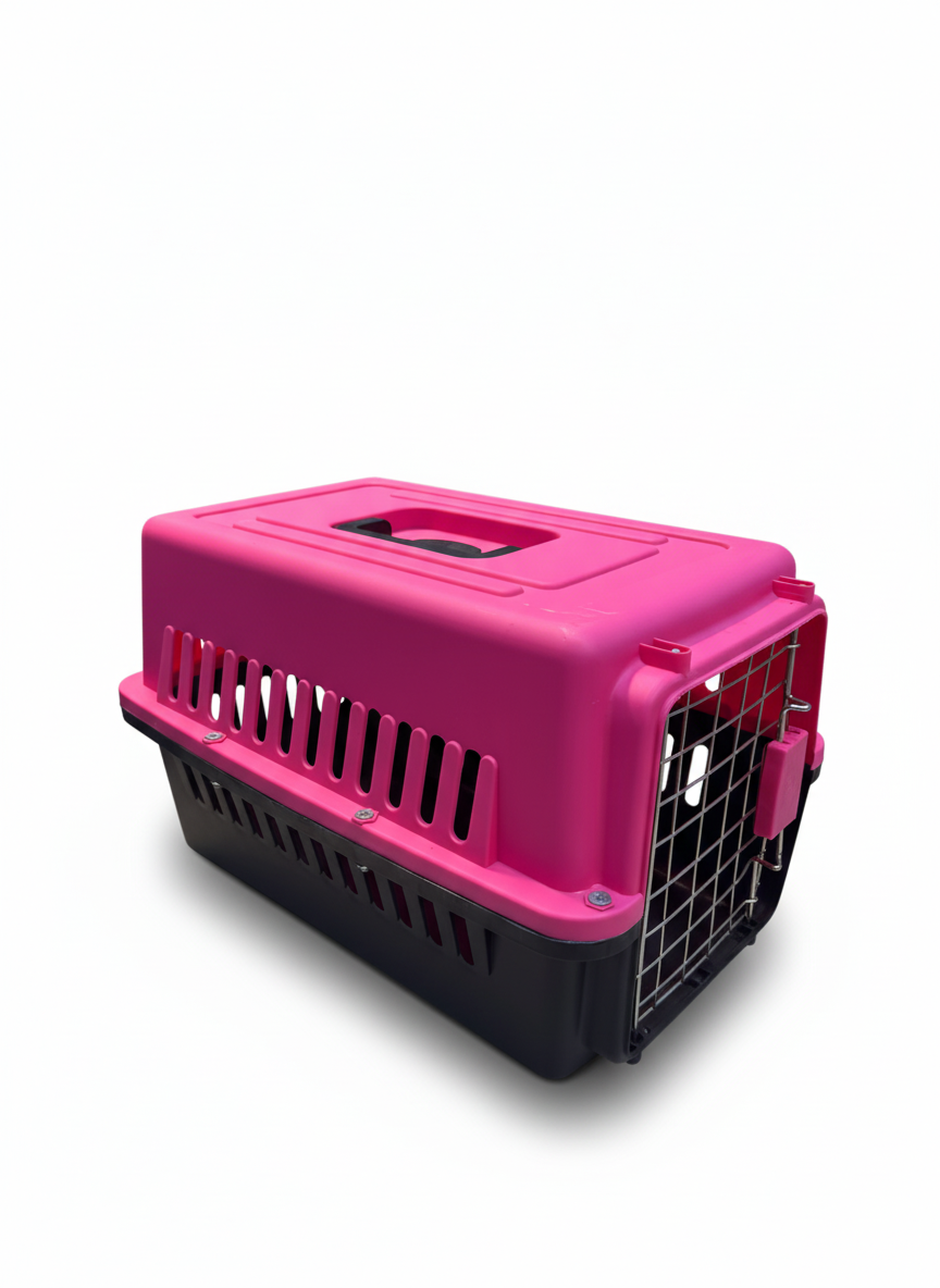 Groovy Cat Carrier Box Size S 45*28Cm Pink.