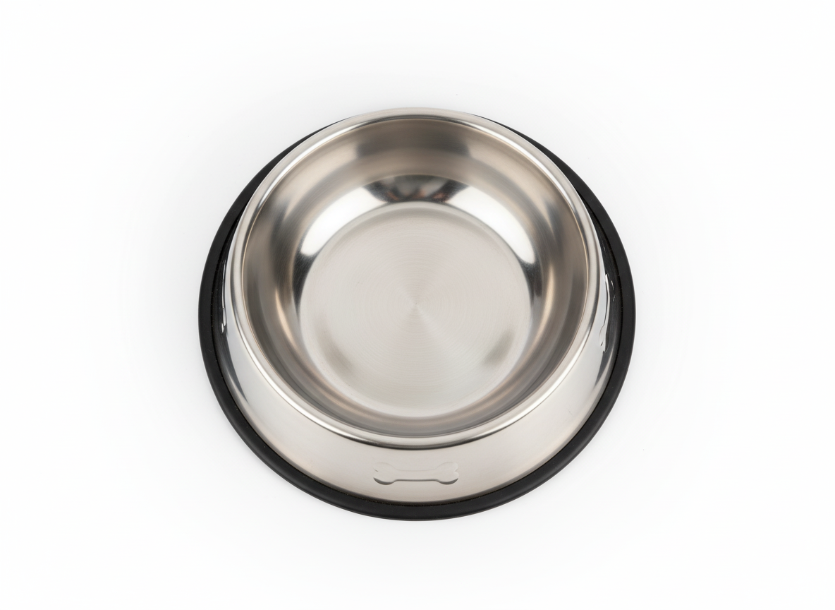 Stainless Steel Bowl for Cats andMedium Dogs.