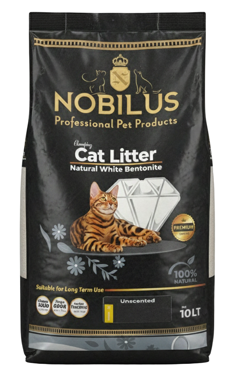 Nobilus Cat Litter 10L (NO SCENTED)