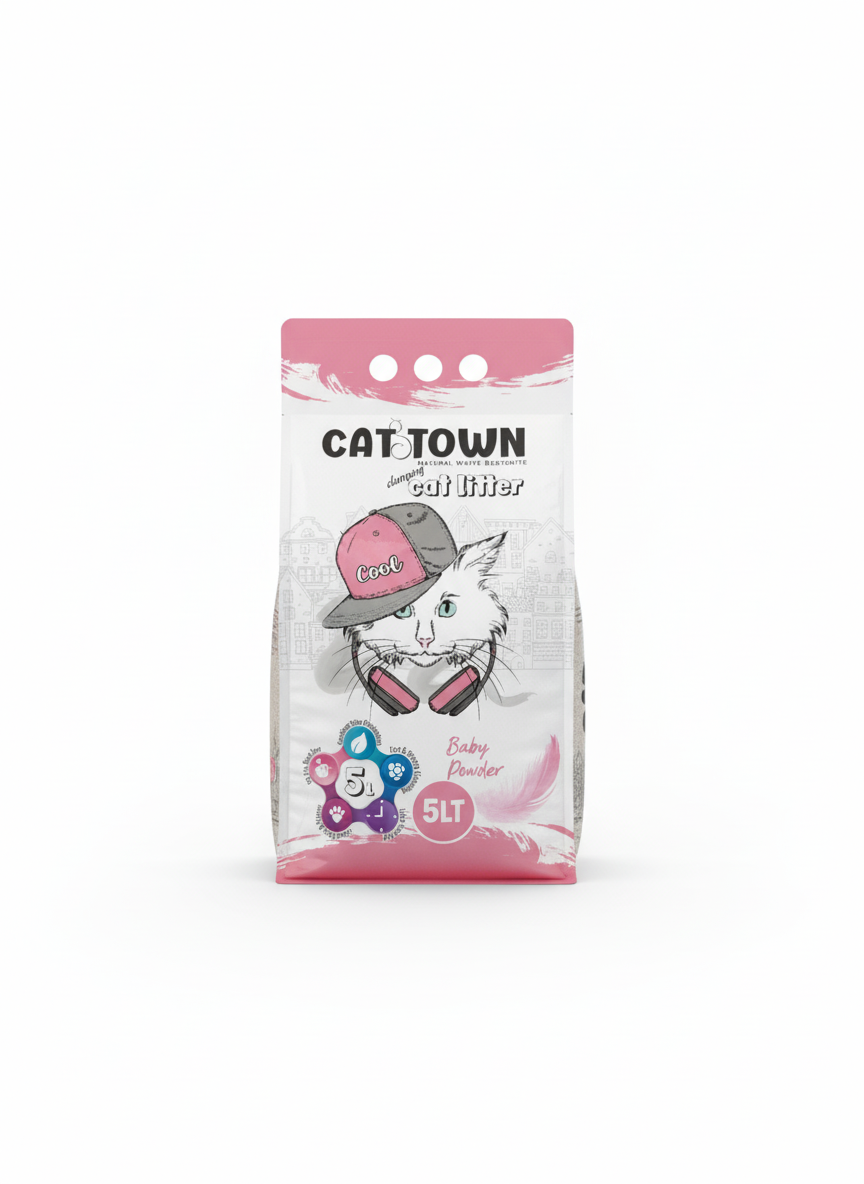 Cat Town Cat Litter Baby Powder 5L.