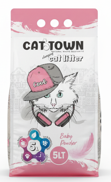 Cat Town Cat Litter Baby Powder 5L.