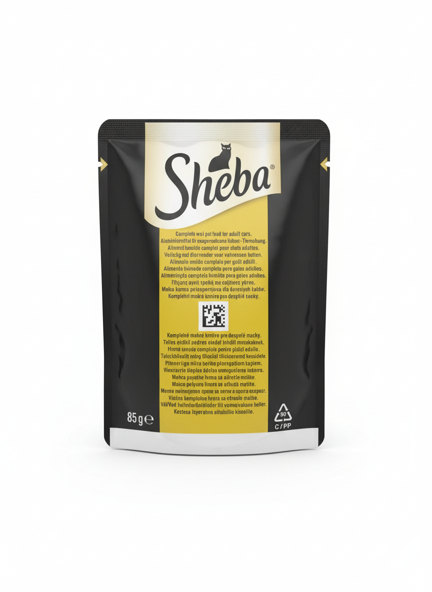 Sheba Wet Food for Cat with Poultry 85g.