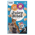 Inaba Juicy Bites Crab and Scallop Flavors For Cat 3 Packs