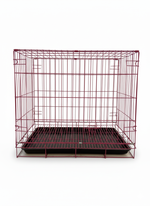 Steel Pet Box 60*45Cm Red.