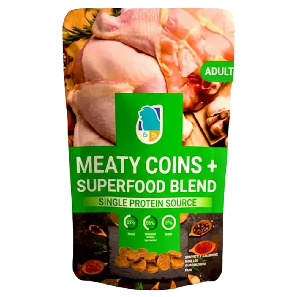rich meaty coins 80 g ( duck ).