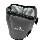 INKZOO Dog Cone Collar for After Surgery Soft Pet Recovery gray size S.