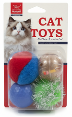 Nunbell Cat Toys 4 Ball