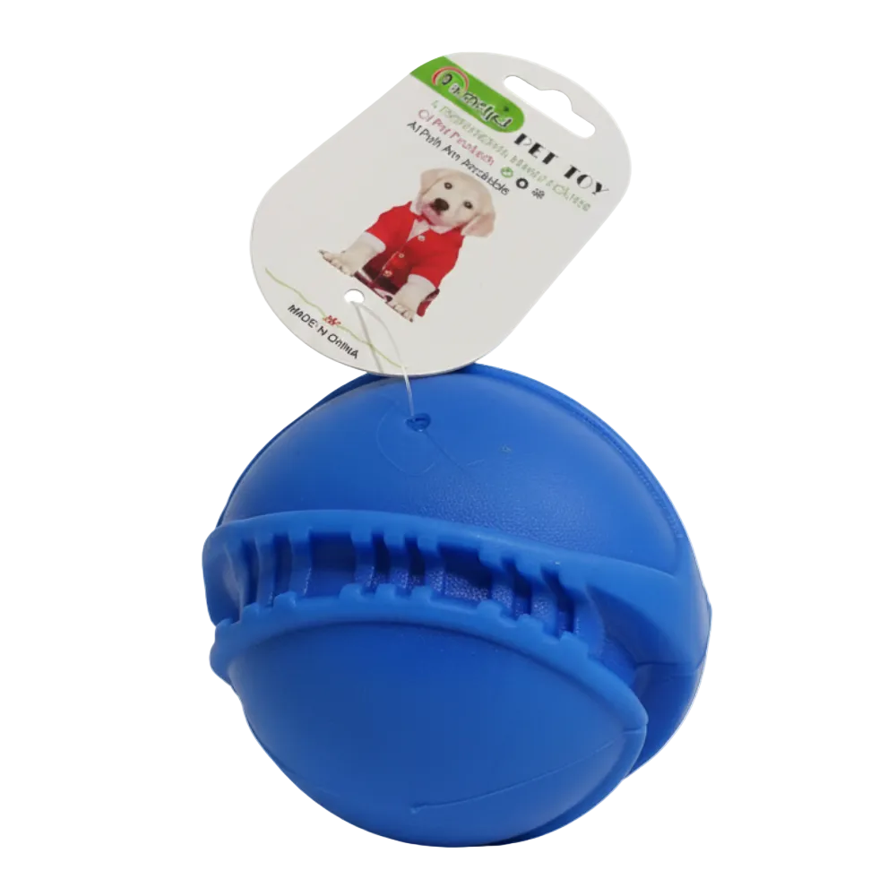Squeaky Dog Chew & Treat Dispenser Ball Petfast.shop Generic Dog Supplies Toys petfast.shop Egypt PSQ3023S BLUE 70.00