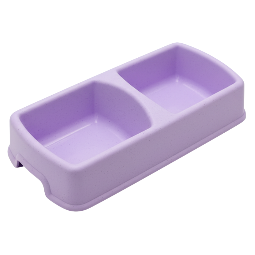 Plastic bowl for feeding dogs and cats Size Small.