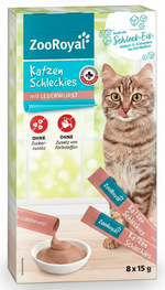 ZooRoyal Creamy Cat Snack with Liver 120g.