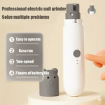 Super Quiet Electric Pet Nail Trimmer with LED Light.