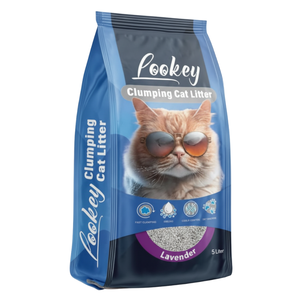 Lookey cat litter Lavender 5L.