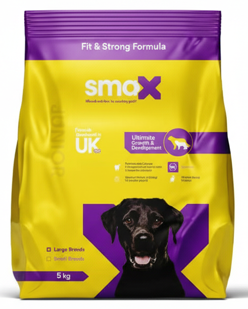 Smax Puppy dry food for Large Breeds 5 kg.