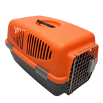 Travel Pet Box with Clips 51*23Cm Orange.