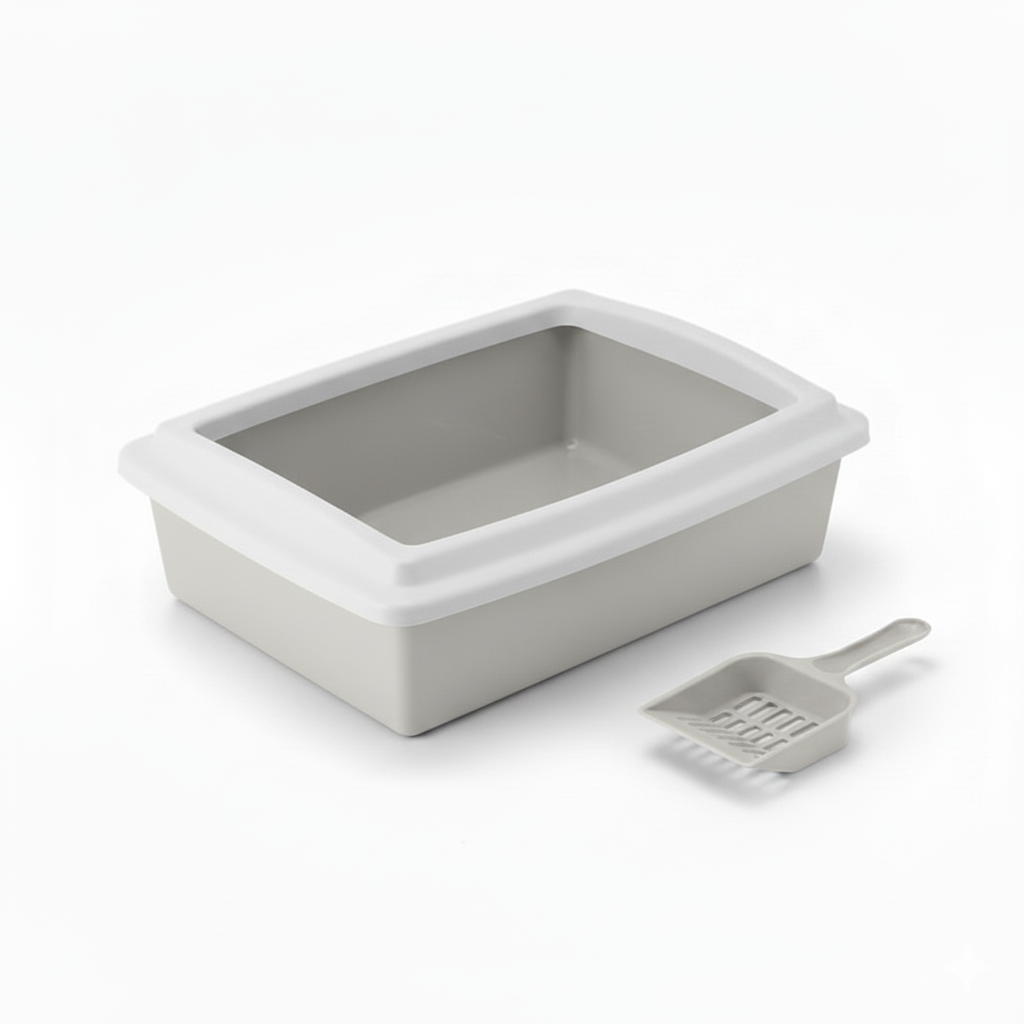 Cat Litter Box With Scoop