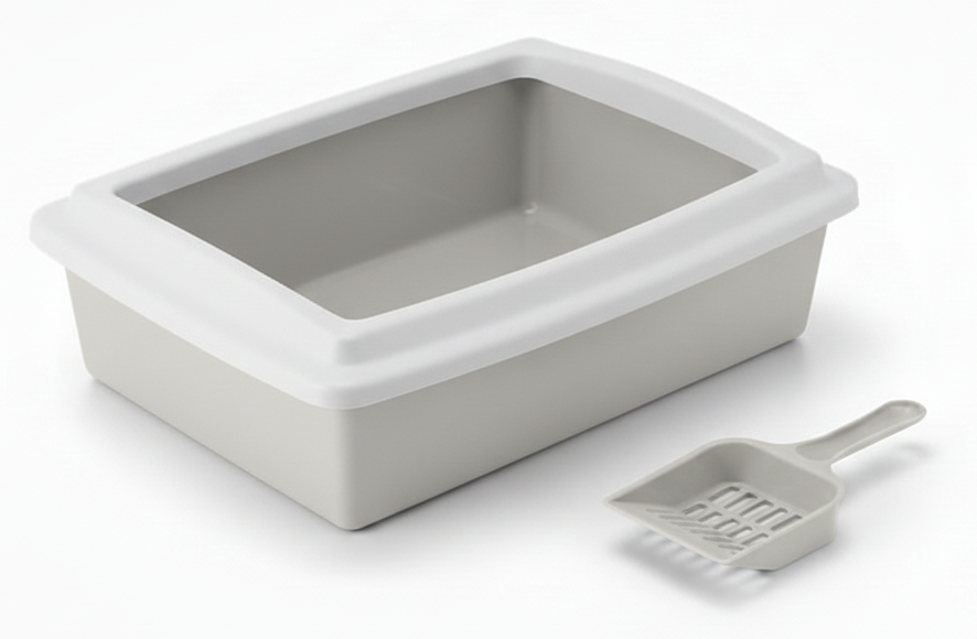 Cat Litter Box With Scoop