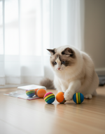 Nunbell Cat Toy 4 Balls