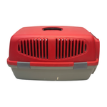 Travel Pet Box with Clips 56*26Cm Red.