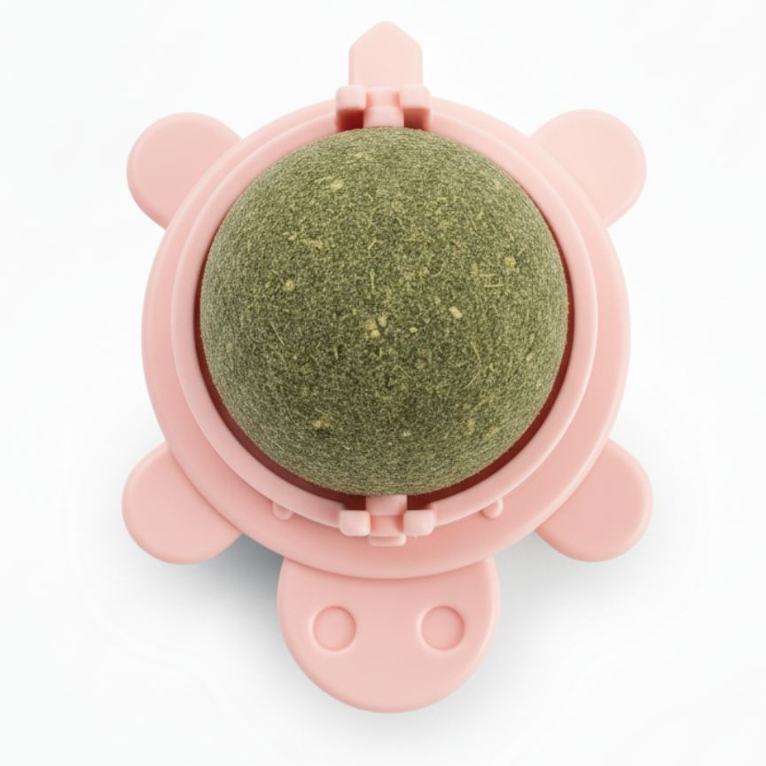 Bomei Pet Catnip Turtle Shape Cat Toy
