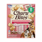 Churu Bites Chicken Recipe wraps Chicken with Salmon Recipe For Dogs 8 Packs.