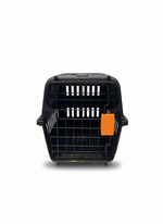 Naomi Pet Crate Black - With Bowl and Plastic Pad 45.5*31*30.5cm.