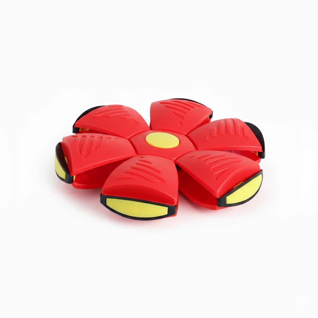 ELASTIC FLYING SAUCER BALL.