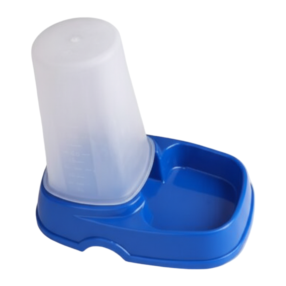 Automatic Food and Water Dispenser for Cats and Small Dogs.