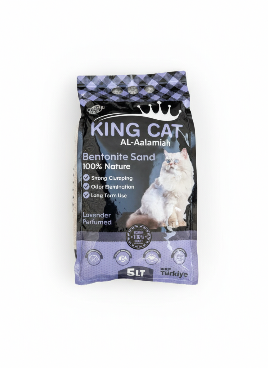 King Cat Cat Litter Lavender5L.