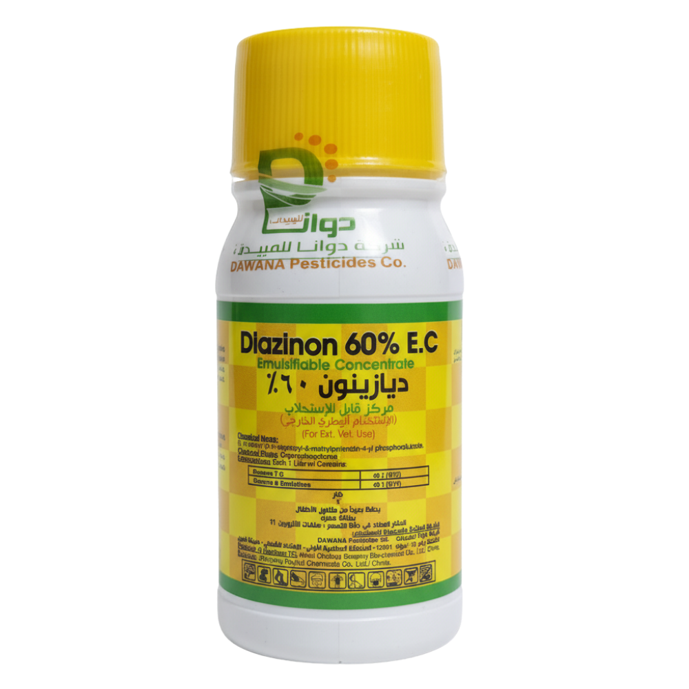Diazinon 60% E.C. for dogs for ticks and crawling insects 100 ml.
