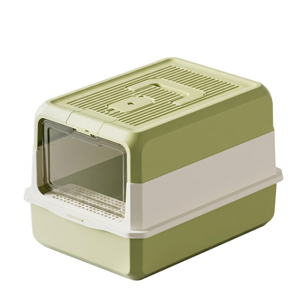 Cat Litter Box Size 49*35*32 Cm Petfast.shop Generic Box & Accessories & Litter Cat Litter Box & Accessories petfast.shop EgyptBlue 1350.00