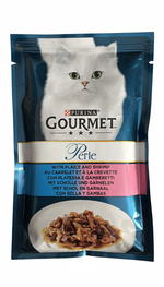 Gourmet Perle with Plaice & Shrimp Pouch 85g