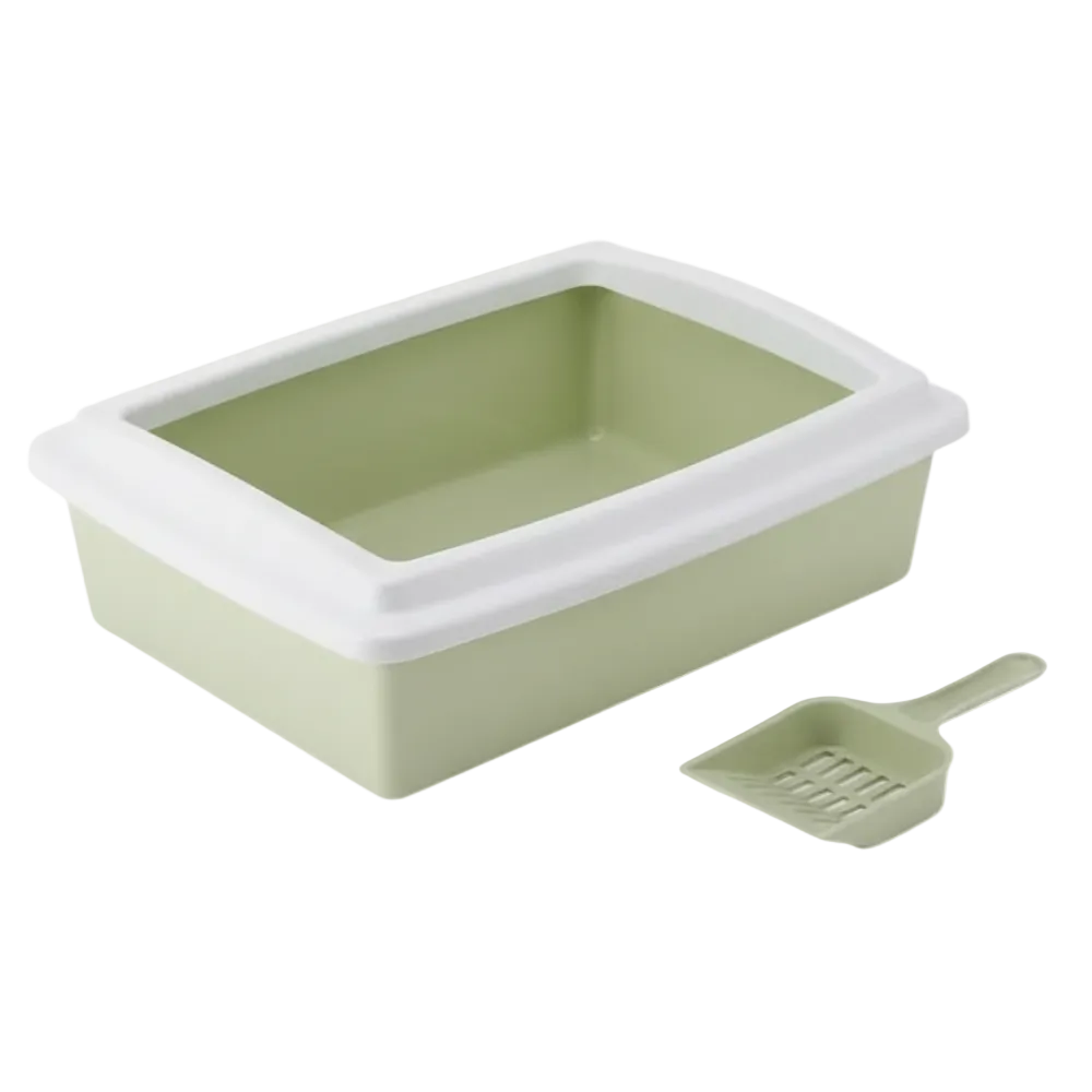 Cat Litter Box With Scoop.