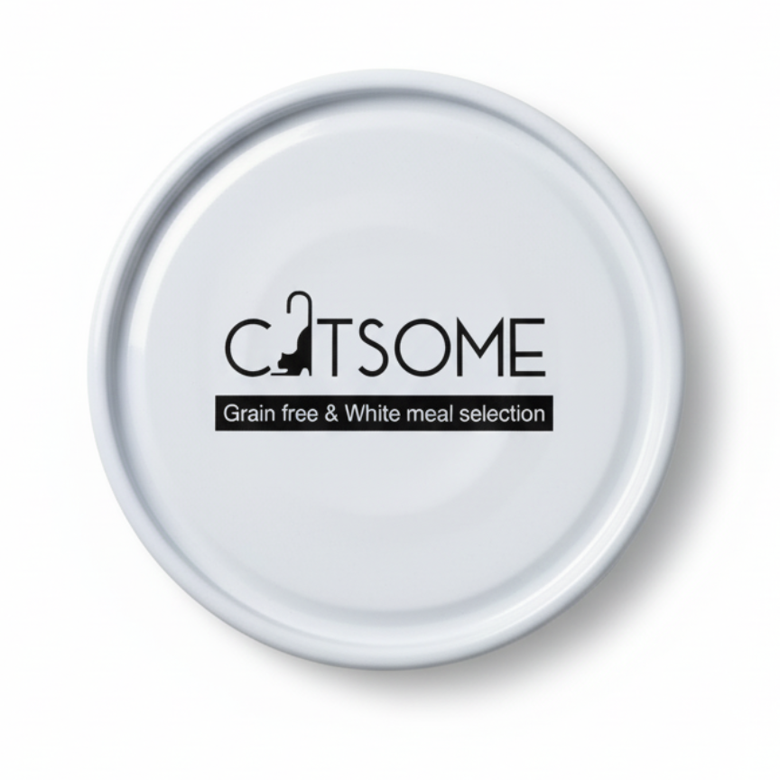 Catsome Grain Free Tuna White Meat & Chicken Cat Canned Food Gravy 80g.